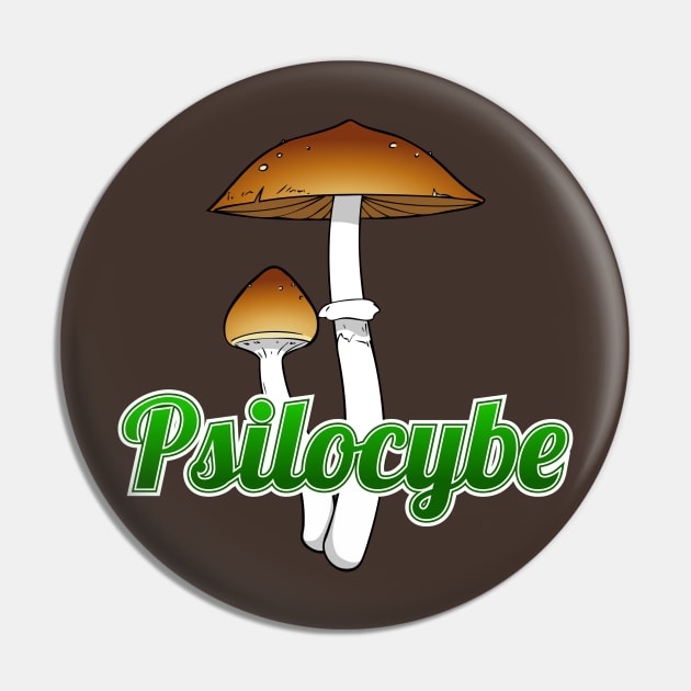 Psilocybe Pin by Artpunk101