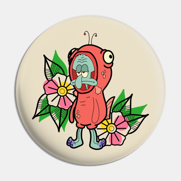 Squidward Q. Tentacles Pin by Jahaziel Sandoval