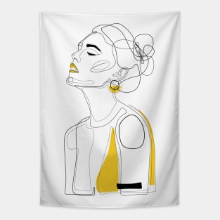 Yellow Lip Tapestry