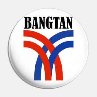 BTS Bangtan skytrain Pin