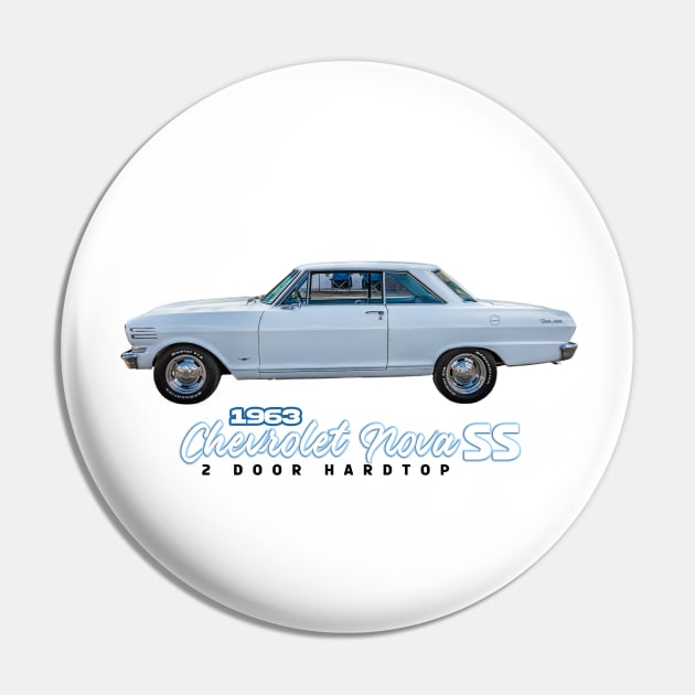 1963 Chevrolet Nova SS 2 Door Hardtop Pin by Gestalt Imagery