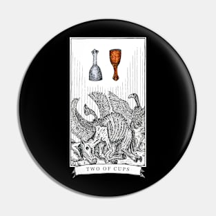 The Two of Cups - The Tarot Restless Pin