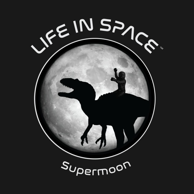 Life in Space: Supermoon by photon_illustration