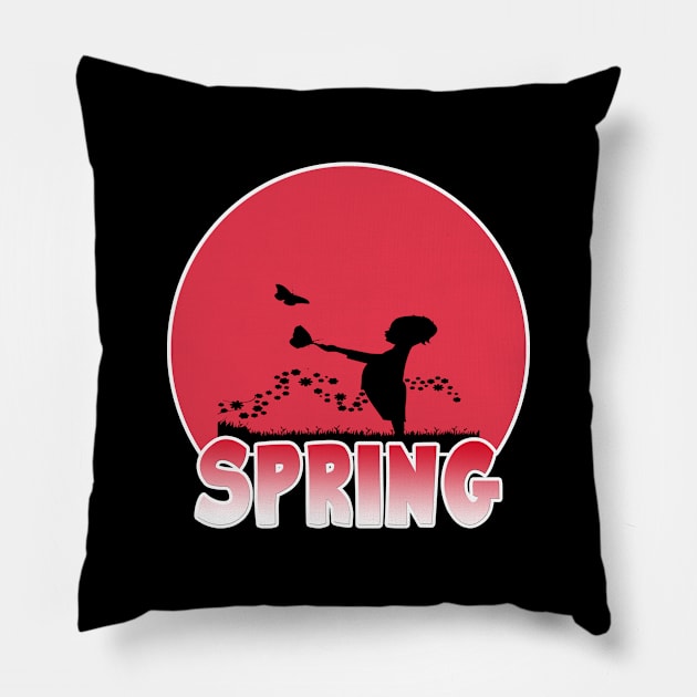 SPRING Pillow by rodmendonca