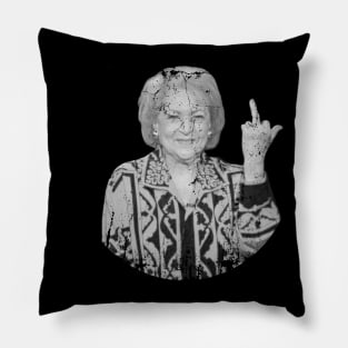 Pose Dorothy Zbornak F*ck Cool Vintage Pillow