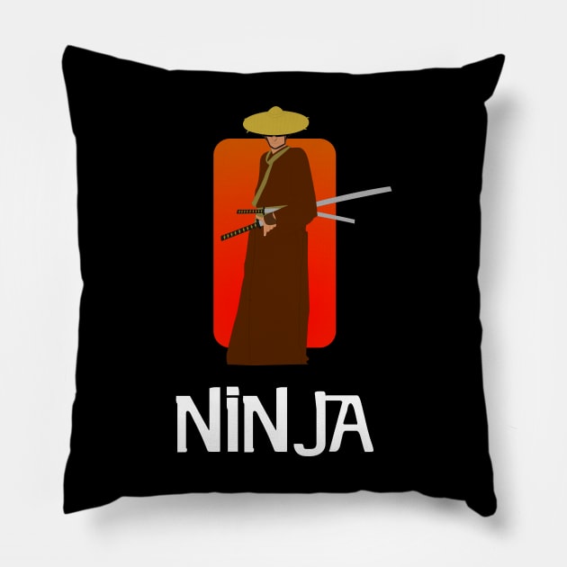 GHOST OF TSUSHIMA WARRIOR DEATH FIGHTING STANCE Pillow by Movielovermax