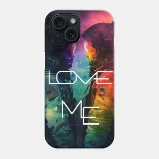 Two astronaut lovers Phone Case