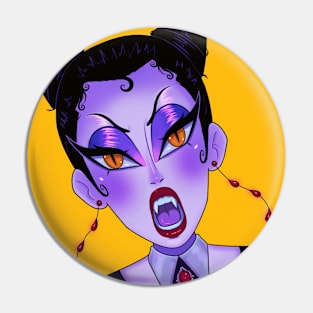 Witch Vamp Ladia Pin