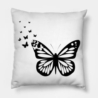 Butterfly Artwork Pillow