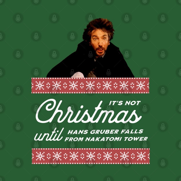 It's not Christmas until Hans Gruber falls from Nakatomi tower by BodinStreet