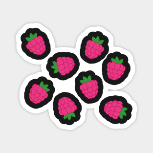 Razzle Dazzle Raspberry Magnet