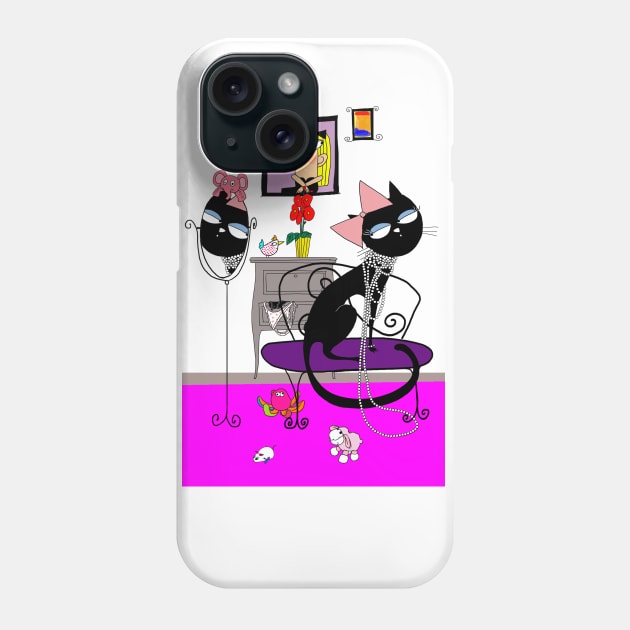 Frederica's Room Phone Case by Marcio Alek