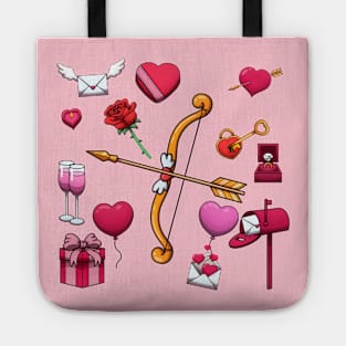 Valentine’s Day Elements Tote