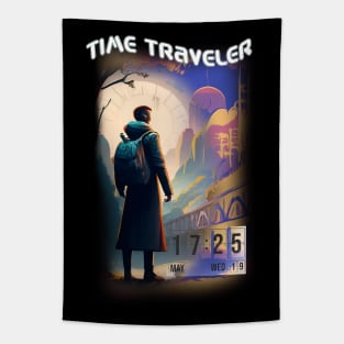 Time traveler history Tapestry