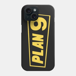 Plan 9 in yellow Phone Case