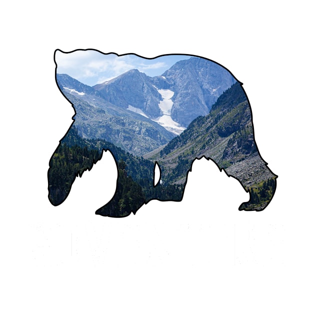 Adventure, Outdoors with bear with mountain motif. by Dexter Lifestyle