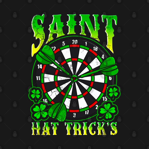 St Hat Trick's Day Darts St Patrick's Day by E