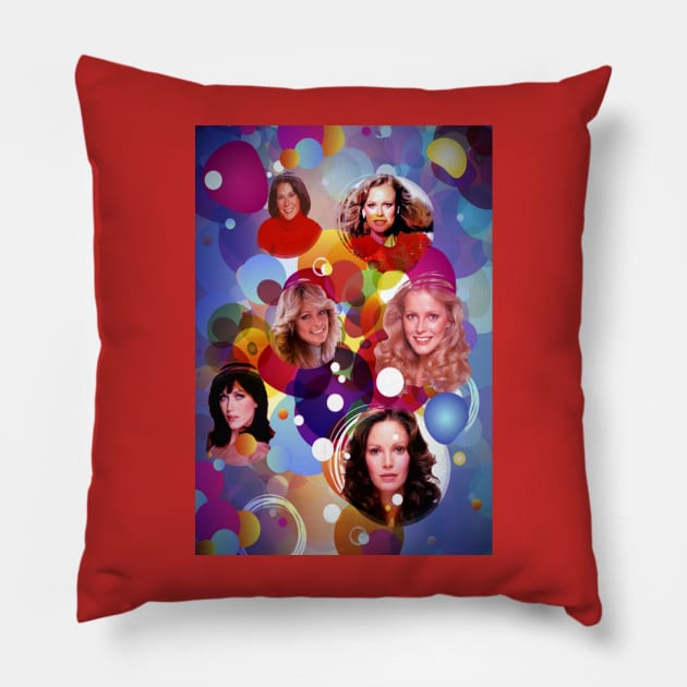 Charlies angels Pillow by fonchi76