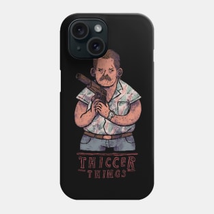 thiccer things Phone Case