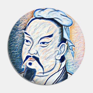 Sun Tzu Portrait | Sun Tzu Artwork 12 Pin