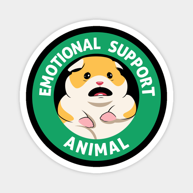 Emotional Support Animal Magnet by marieltoigo