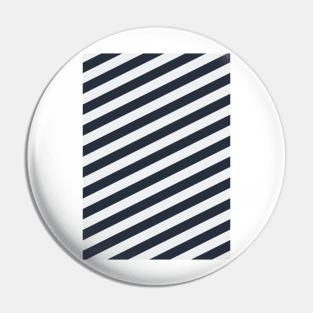 Tottenham White and Navy Angled Stripes Pin