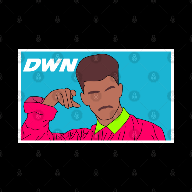 Black boy Pink Cloth Magic by WOW DESIGN