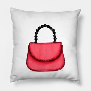 Red Women's Bag Pillow