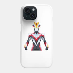 Ultraman Victory (Low Poly Style) Phone Case