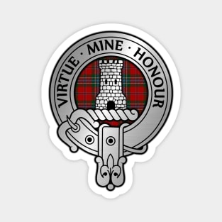 Clan MacLean Crest & Tartan Magnet