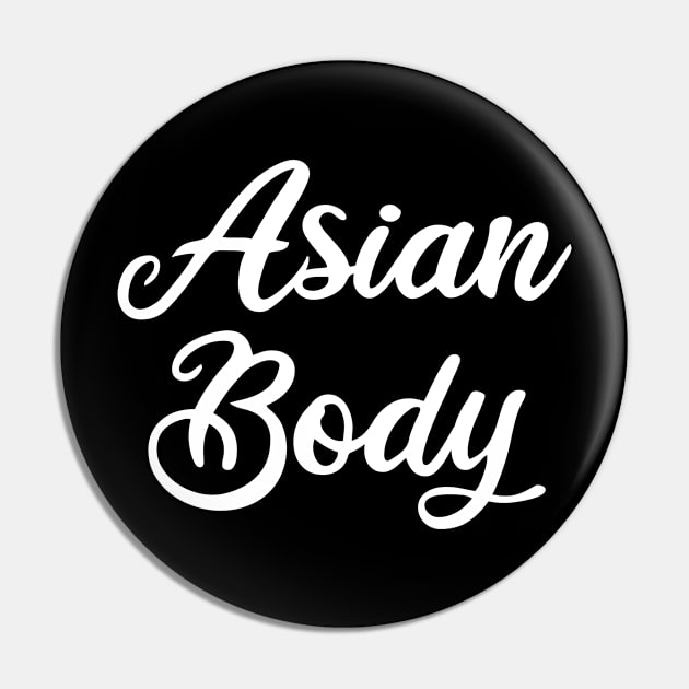 Asian Body Pin by FromBerlinGift