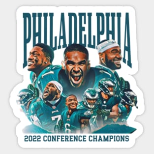 Philadelphia EAGLES NFC Champions Decal Graphic T Shirt Its a