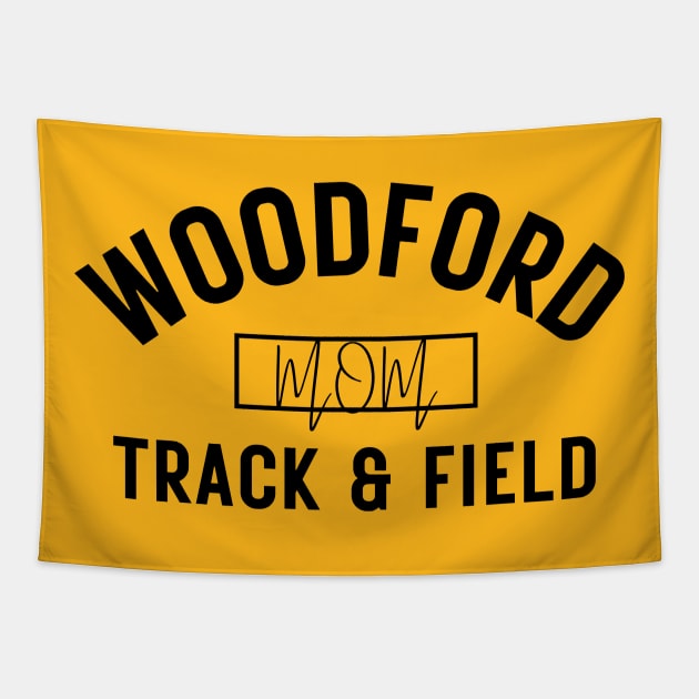 Customized Woodford Track and Field Tapestry by Track XC Life