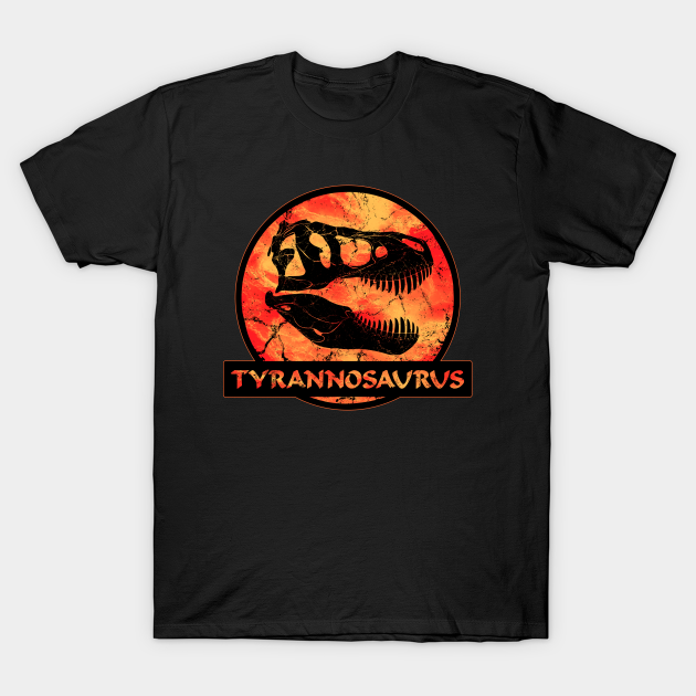 Discover Tyrannosaurus Rex fossil skull - Tyrannosaurus Rex Fossil Skull - T-Shirt