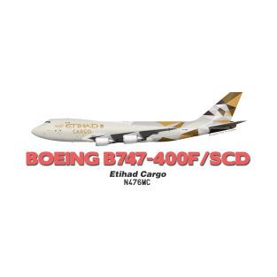 Boeing B747-400F/SCD - Etihad Cargo T-Shirt