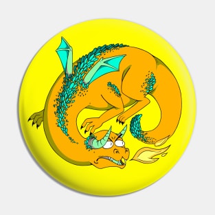 Angry Dragon Pin