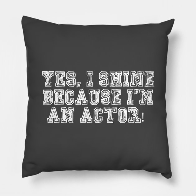 actor Pillow by Mdath