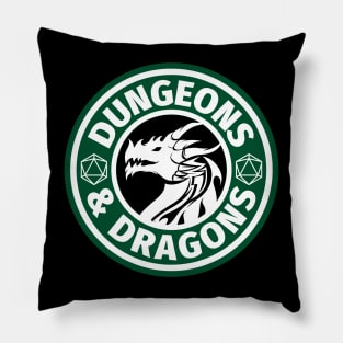 Dungeons & Dragons Logo Pillow