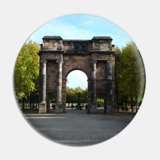 Scottish Photography Series (Vectorized) - McLennan Arch, Glasgow Green Pin