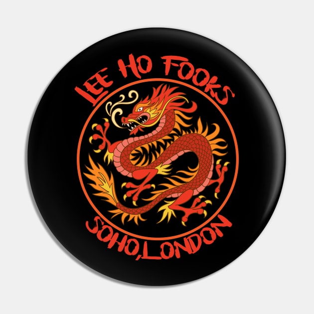 Lee Ho Fooks Soho London Dragon Pin by DASHTIKOYE