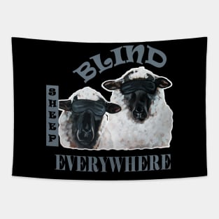 Blind Sheep Everywhere Stand For Freedom Don't Comply Tapestry