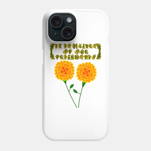 It Is 61 Years Of Our Friendship Phone Case by MoMido