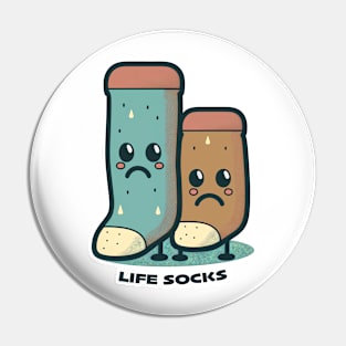 Life Socks Pin