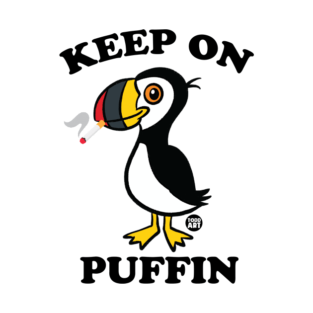 PUFFIN by toddgoldmanart