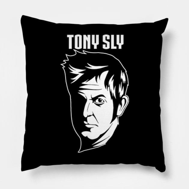 Tony vintage Sly 2 Pillow by davidhedrick