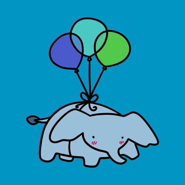 Balloon Elephant by saradaboru