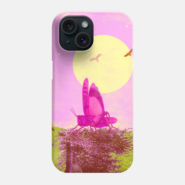 NIGHT OF THE CRICKET Phone Case by Showdeer