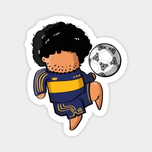 Maradona Boca Juniors Magnet