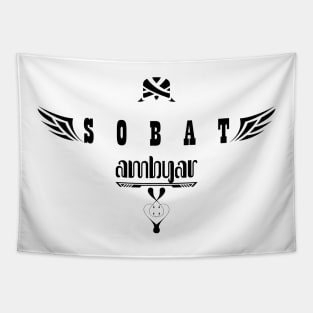 Sobat Ambyar - Black2 Tapestry