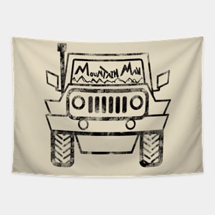 Mountain Man Jeep Driver off-road life off the beaten path 4x4 jeepers wanderlust explore more Tapestry